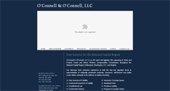 Desktop Screenshot of oconnelllaw.com