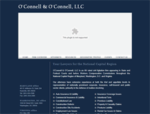 Tablet Screenshot of oconnelllaw.com